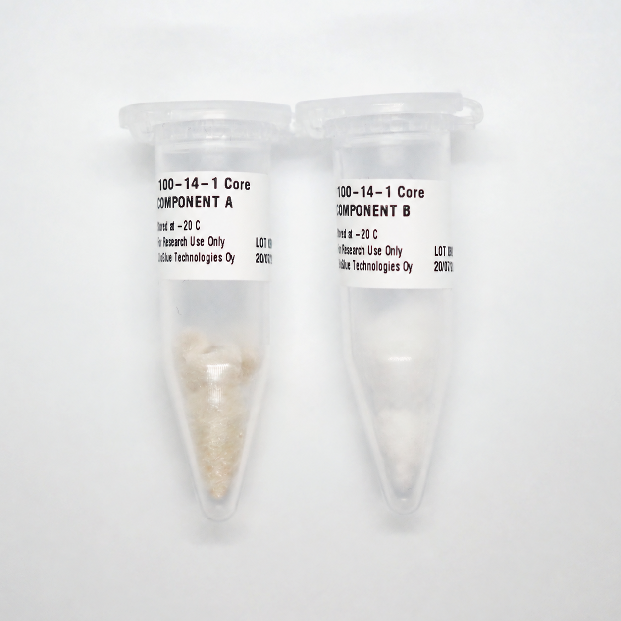 Glue4Life Core hyaluronic acid hydrogel components